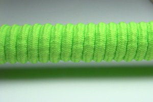Tkanička Spirálka 110cm reflexní zelená