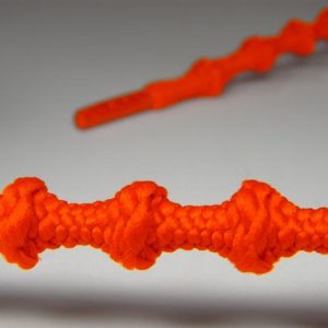 Tkanička Free-lace 75 cm reflexní oranžová