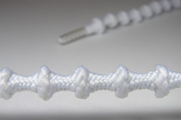 Tkanička Free-lace 40 cm bílá