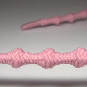Tkanička Free-lace 60 cm růžová