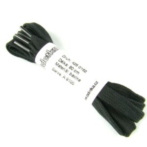 Tkanička Elegance black soft 90 cm černá